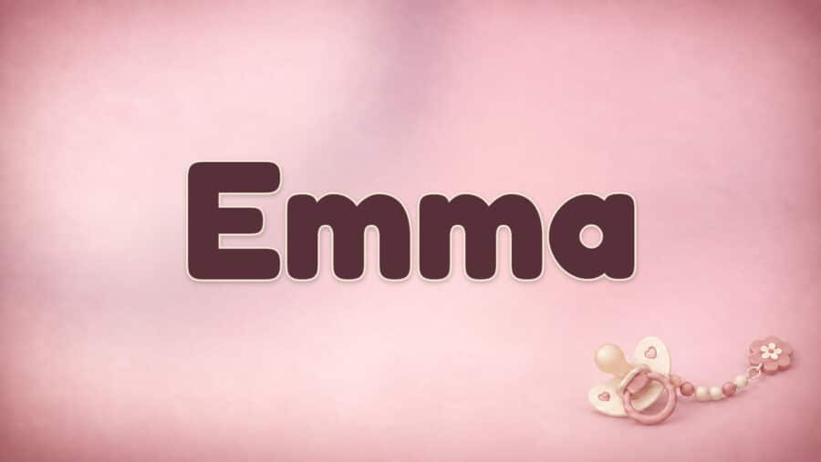 Emma: Bedeutung, Herkunft und warum der Name wieder so beliebt ist