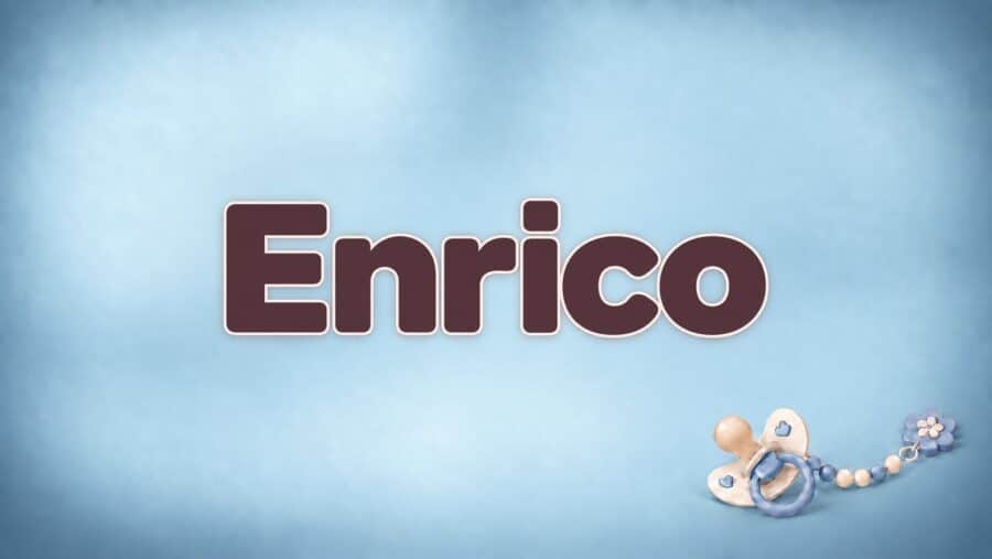 Enrico – Bedeutung, Herkunft und Besonderheiten des Vornamens