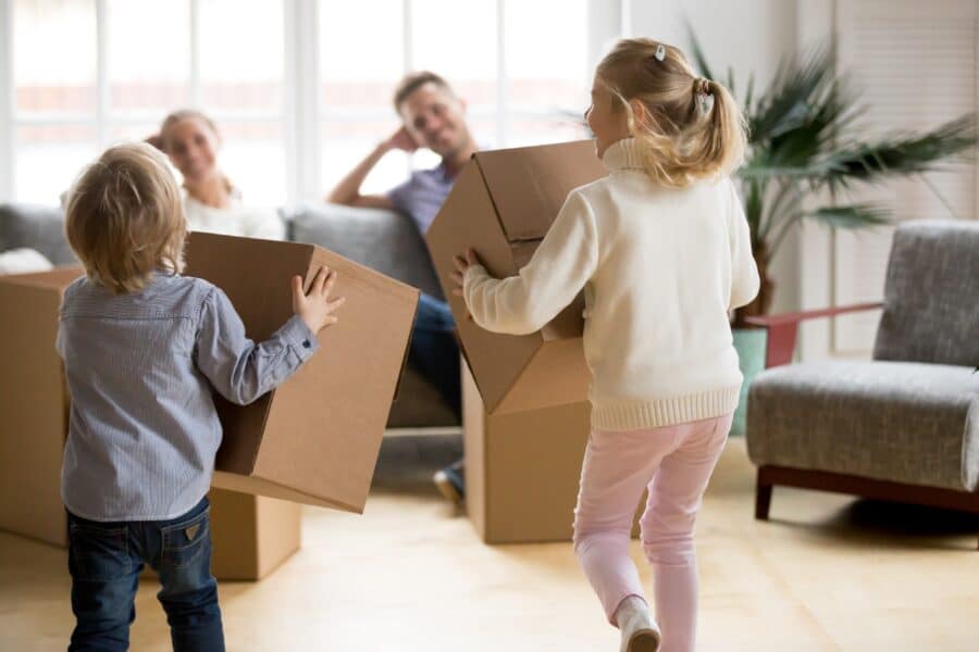 Familienumzug geplant? So bleibt mehr Geld für die neuen vier Wände