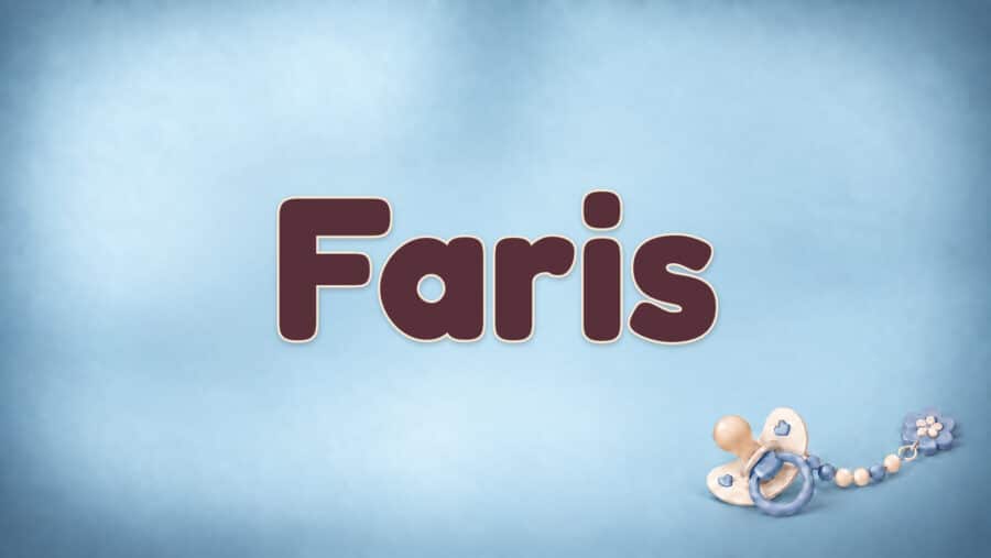 Faris: Bedeutung, Herkunft und die Geschichte des Vornamens