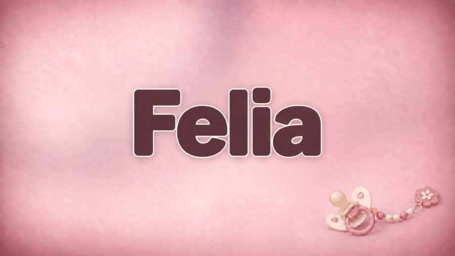 Felia: Bedeutung, mögliche Herkunft und sanfter Klang