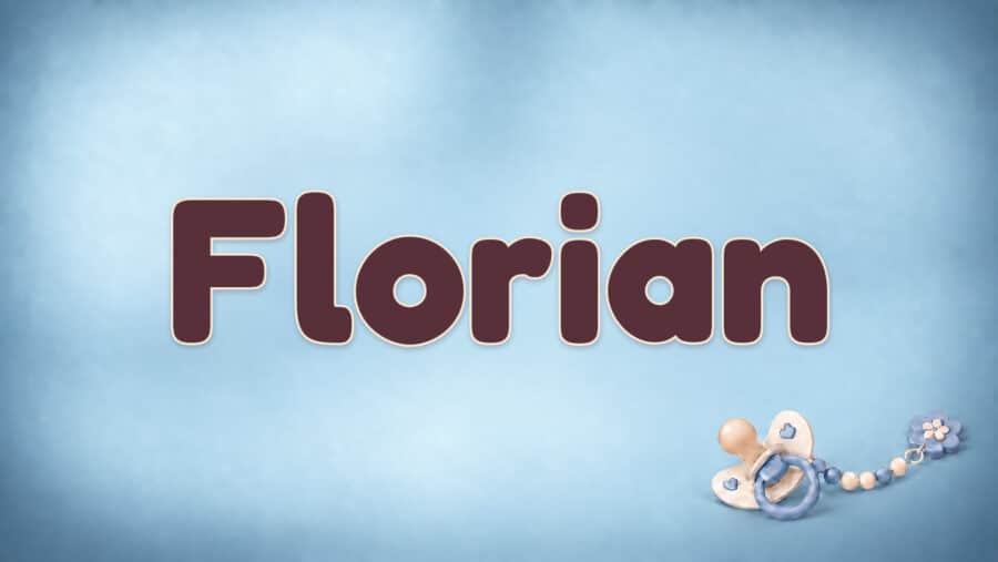 Florian: Bedeutung, Herkunft und die Geschichte des Vornamens