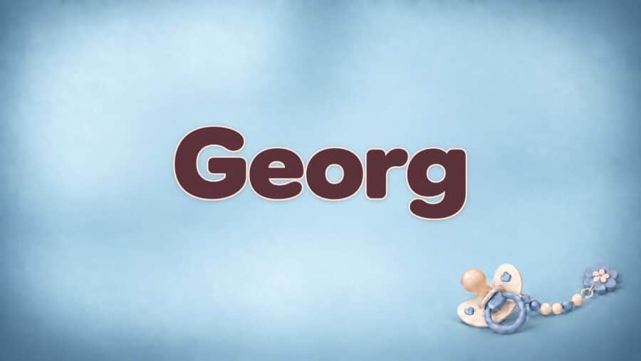 Georg – Bedeutung, Herkunft und Besonderheiten des Vornamens