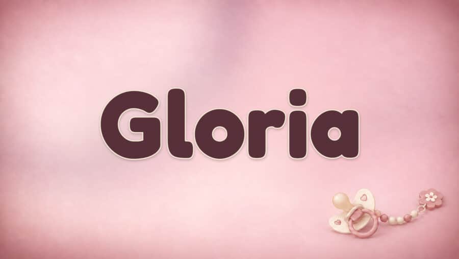 Gloria: Bedeutung, lateinische Herkunft und die Geschichte des Namens