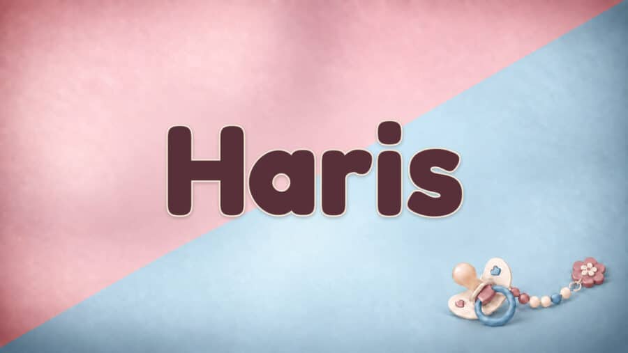 Haris: Bedeutung, Herkunft und zwei verschiedene Namensgeschichten
