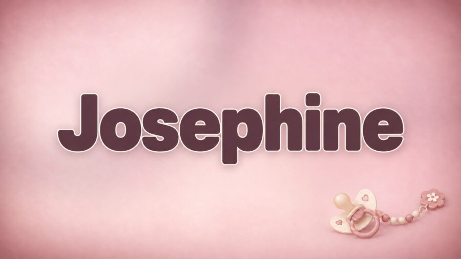 Josephine: Bedeutung, Herkunft und die Form mit ph