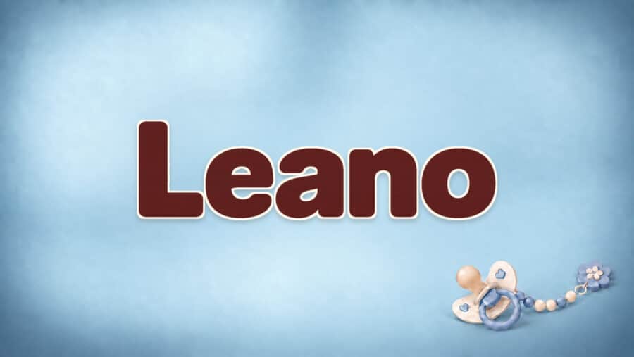 Leano: Bedeutung, mögliche Herkunft und der Bezug zu Leander