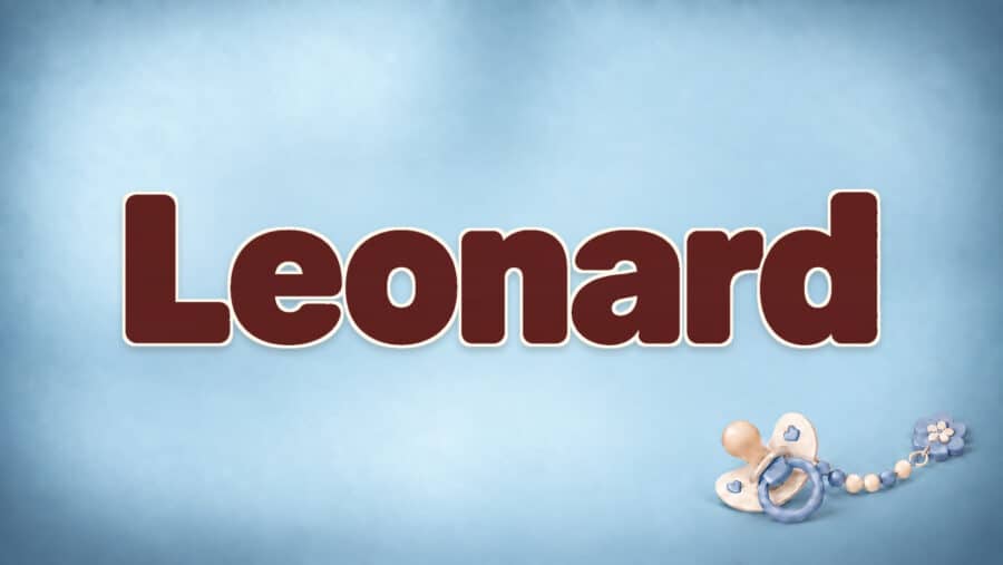 Leonard: Bedeutung, Herkunft und der mutige Löwe