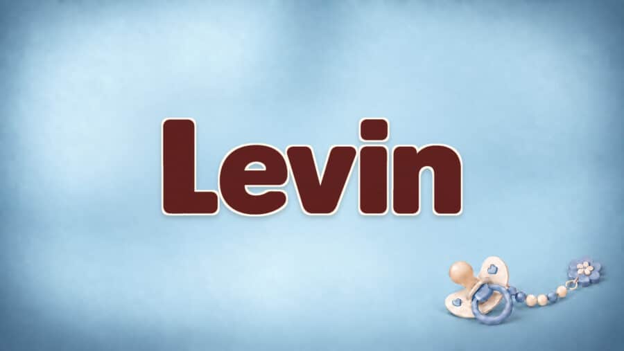 Levin: Bedeutung, Herkunft und der liebe Freund