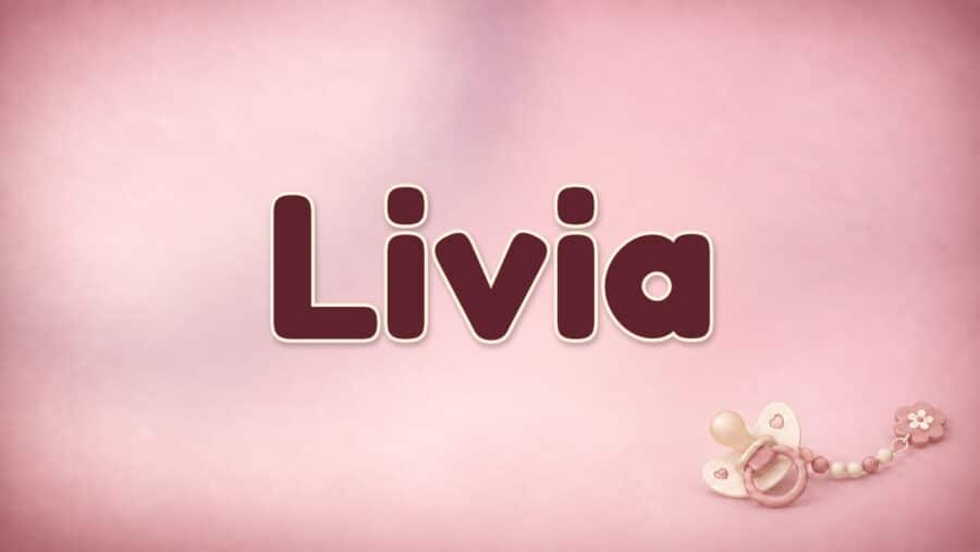Livia: Bedeutung, römische Herkunft und der Unterschied zu Olivia