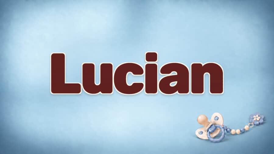 Lucian: Bedeutung, Herkunft und Besonderheiten des Vornamens