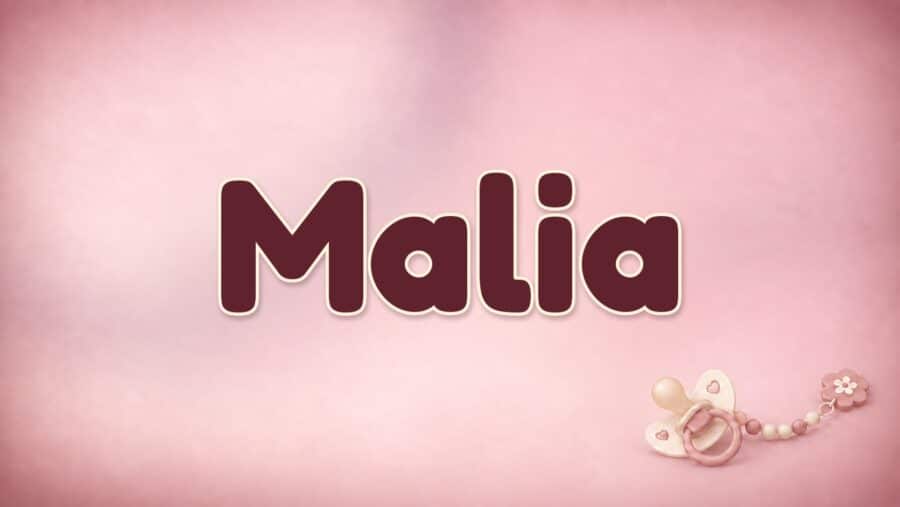 Malia: Bedeutung, Herkunft und die Verbindung zu Maria