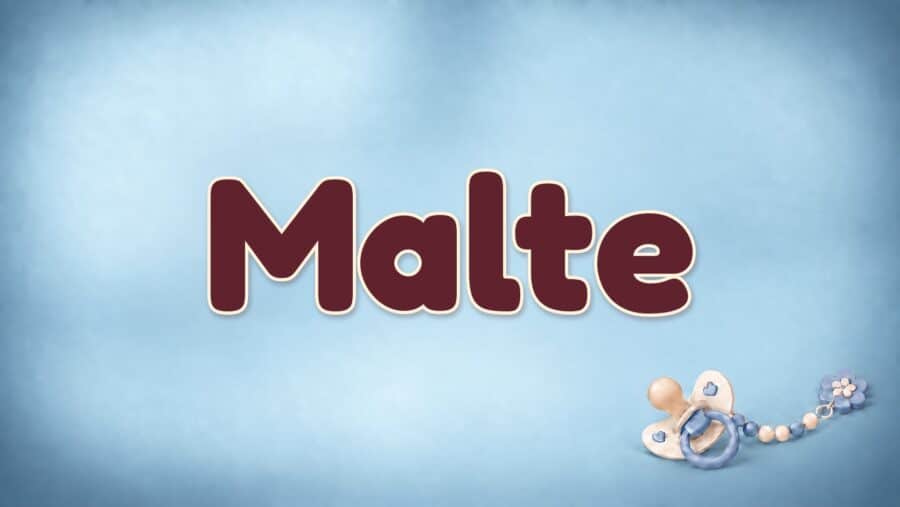 Malte: Bedeutung, Herkunft und nordische Namensgeschichte
