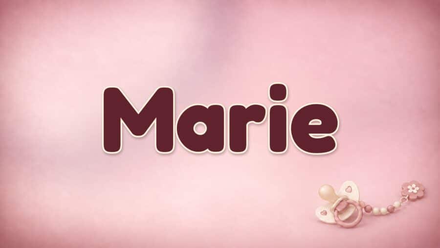 Marie: Bedeutung, Herkunft und die Maria-Verbindung