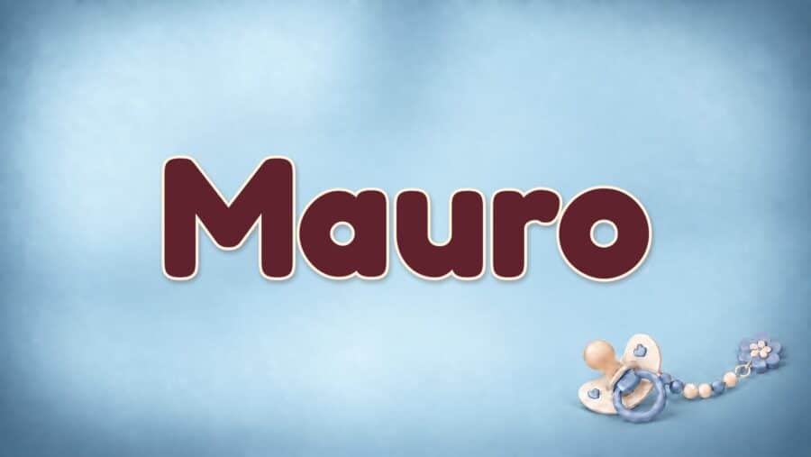 Mauro: Bedeutung, Herkunft und italienische Aussprache