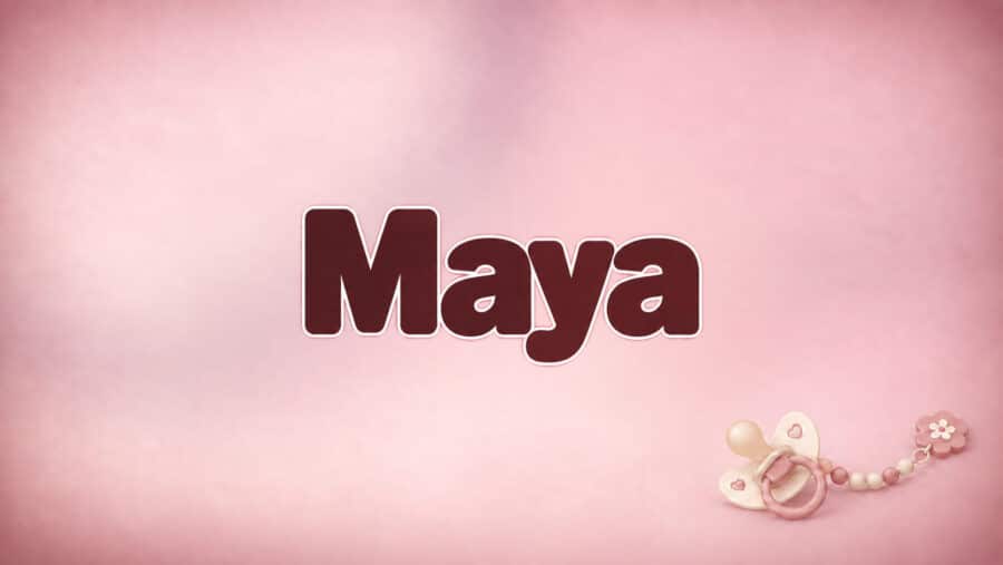 Maya: Bedeutung, Herkunft und Unterschied zu Maja