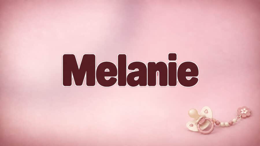 Melanie: Bedeutung, griechische Herkunft und Namenstag
