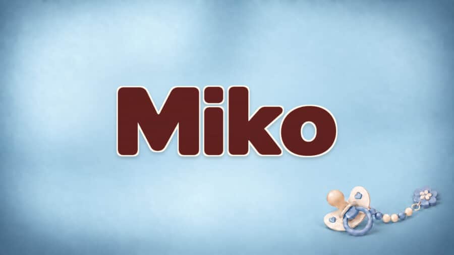 Miko: Bedeutung, Herkunft und Besonderheiten des Vornamens