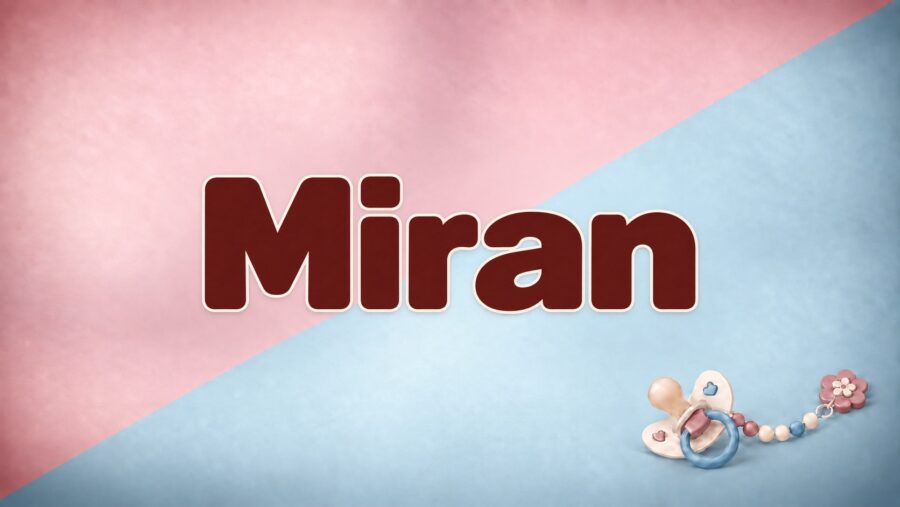 Miran: Bedeutung, slawische und kurdische Herkunft