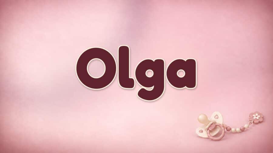 Olga: Bedeutung, Herkunft und die Verbindung zu Helga