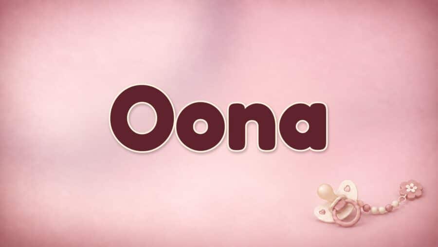 Oona: Bedeutung, irische Wurzeln und zwei Aussprachen