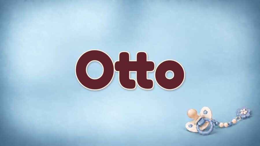 Otto: Bedeutung, germanische Herkunft und ein alter Name im Comeback