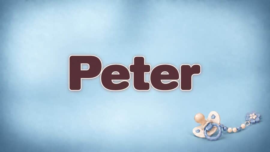Peter – Bedeutung, Herkunft und Besonderheiten des Vornamens