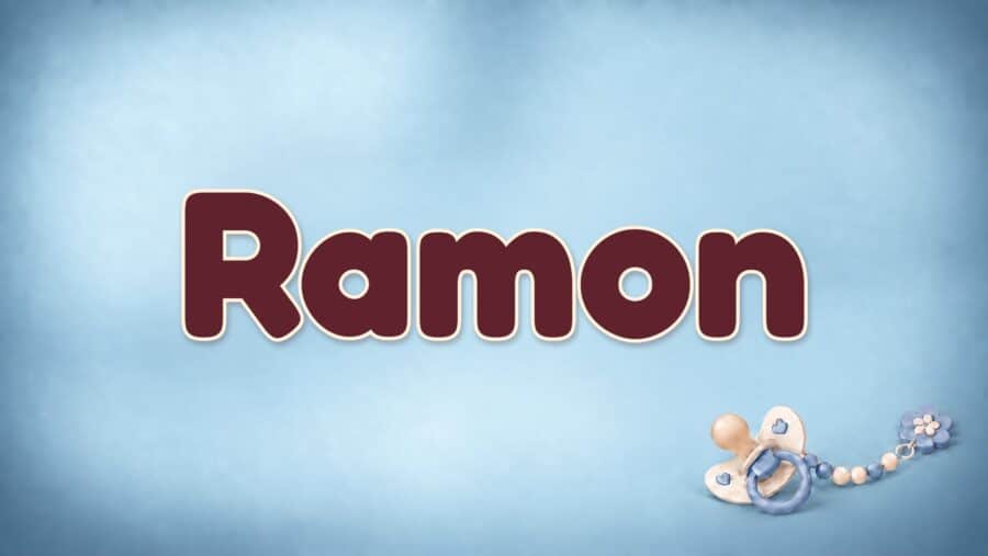 Ramon: Bedeutung, germanische Wurzeln und die Schreibweise Ramón