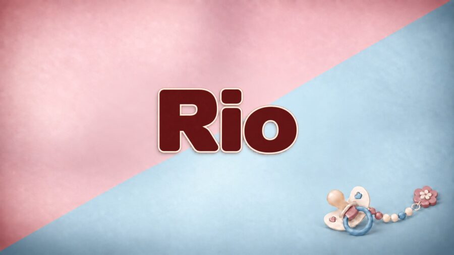 Rio: Bedeutung, Herkunft und Verwendung als Vorname