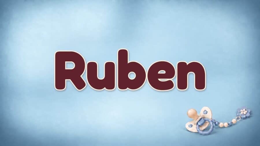 Ruben: Bedeutung „Seht, ein Sohn“, hebräische Herkunft und Varianten