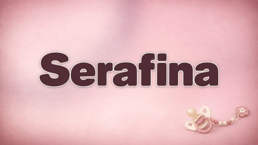 Serafina: Bedeutung, Herkunft und die Schreibweise mit f