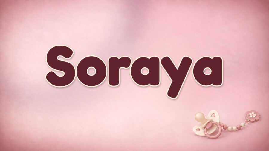 Soraya: Bedeutung und Herkunft des Vornamens