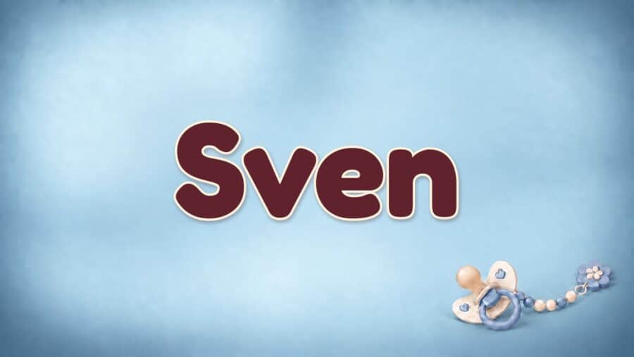 Sven: Bedeutung „Jüngling“, nordische Herkunft und die Form Swen