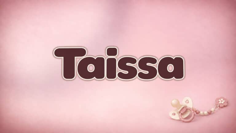 Titelbild zum Vornamen Taissa in der 1-2-family-Babynamenserie