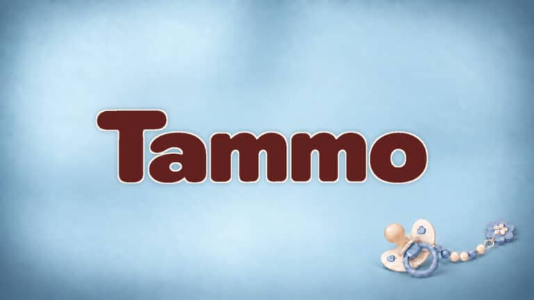 Titelbild zum Vornamen Tammo in der 1-2-family-Babynamenserie