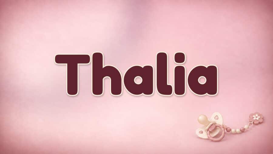 Thalia: Bedeutung und Herkunft des Vornamens