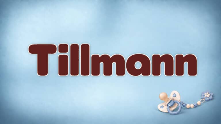Titelbild zum Vornamen Tillmann auf der Jungenvorlage von 1-2-family.de