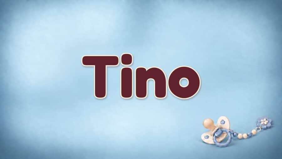 Tino: Bedeutung und Herkunft des Vornamens