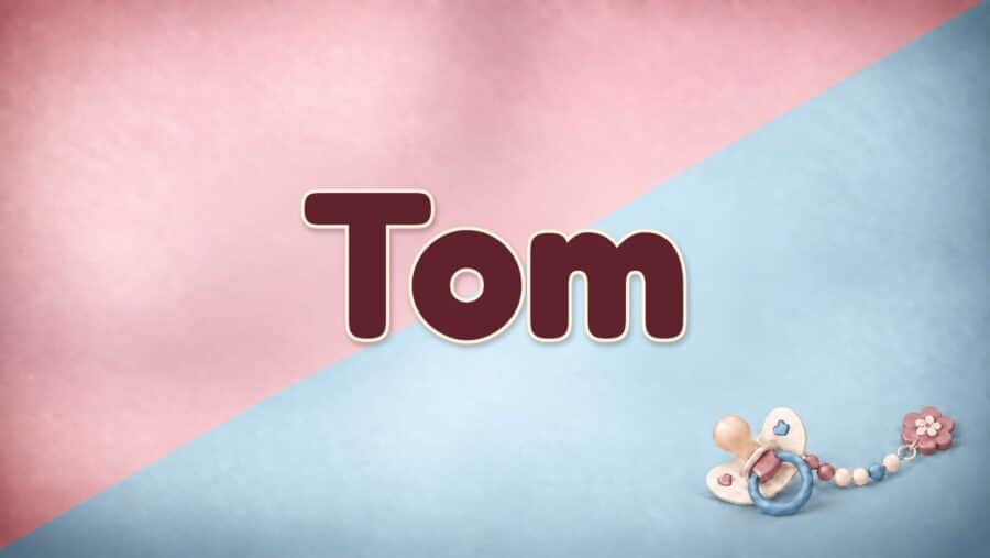 Tom: Bedeutung und Herkunft des Vornamens