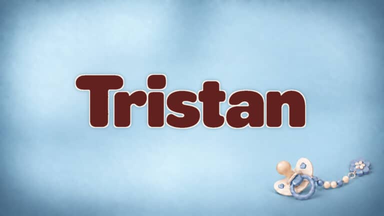 Titelbild zum Vornamen Tristan auf der Jungenvorlage von 1-2-family.de