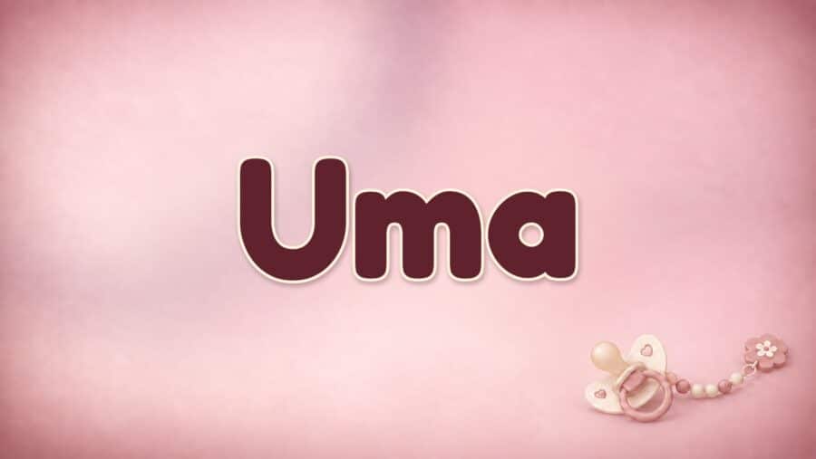 Uma: Bedeutung und Herkunft des Vornamens