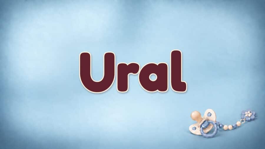 Ural: Bedeutung und Herkunft des Vornamens