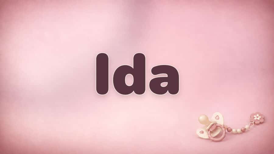 Ida: Bedeutung, alte Wurzeln und ein Name mit Comeback