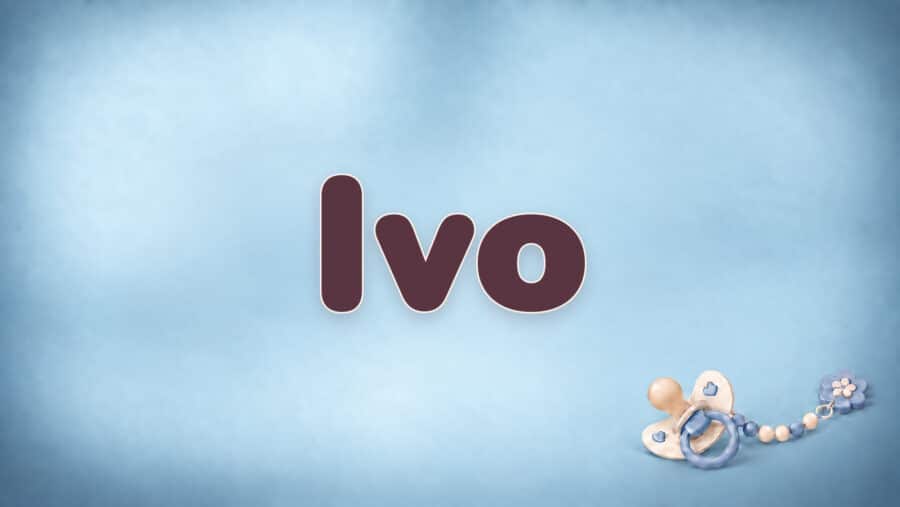 Ivo: Bedeutung, Herkunft und die zwei Namenswurzeln