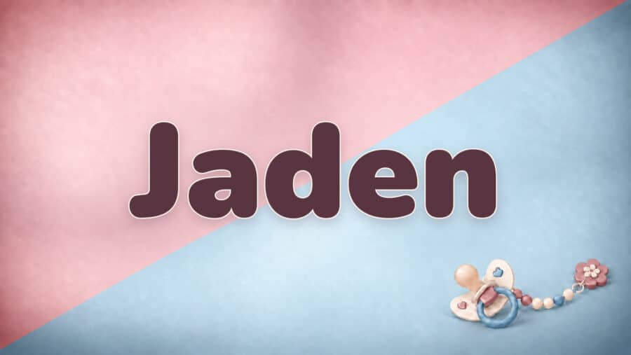 Jaden: Herkunft, mögliche Bedeutung und der Unterschied zu Jadon