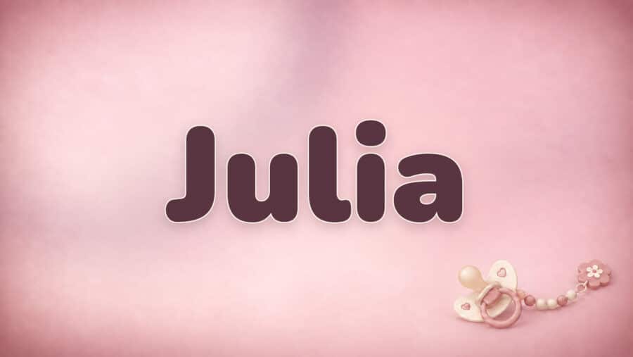 Julia: Bedeutung, römische Herkunft und die Verwandtschaft mit Giulia