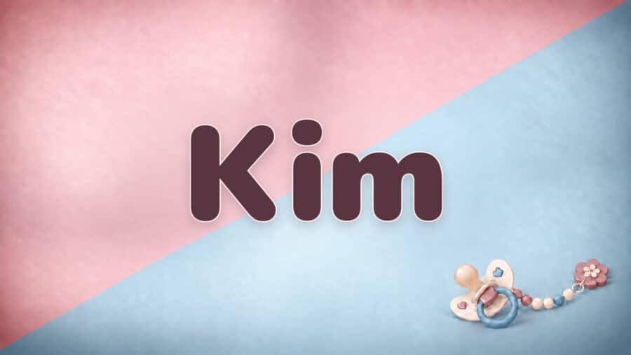 Kim: Bedeutung, Herkunft und ein Name für Mädchen und Jungen