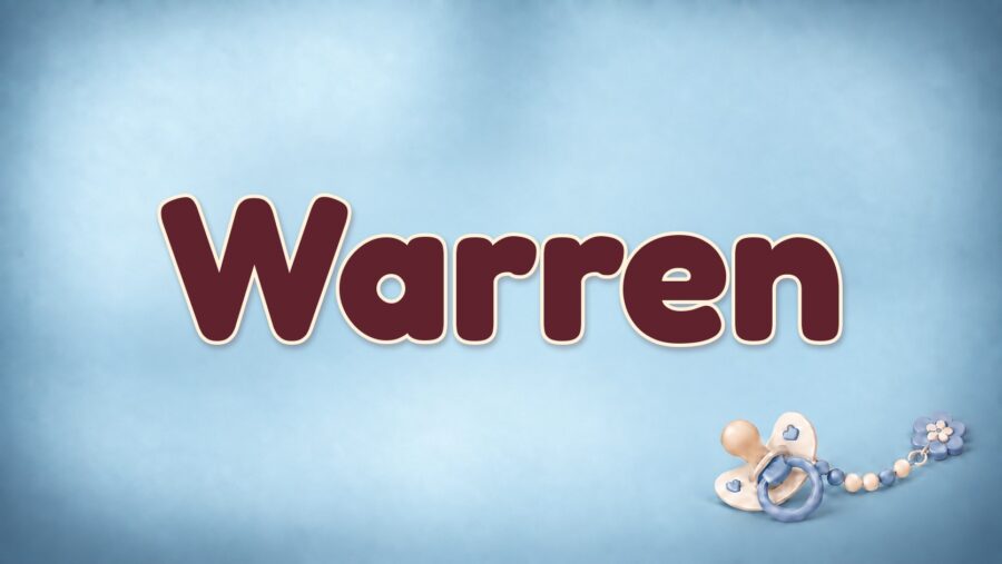 Warren: Herkunft, verschiedene Bedeutungen und englische Aussprache