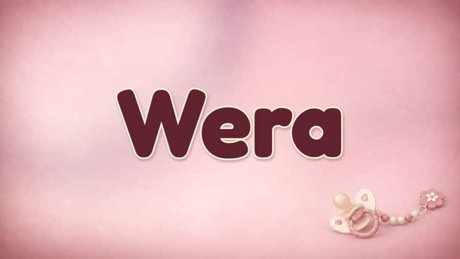Wera: Bedeutung „Glaube“, slawische Herkunft und der Unterschied zu Vera
