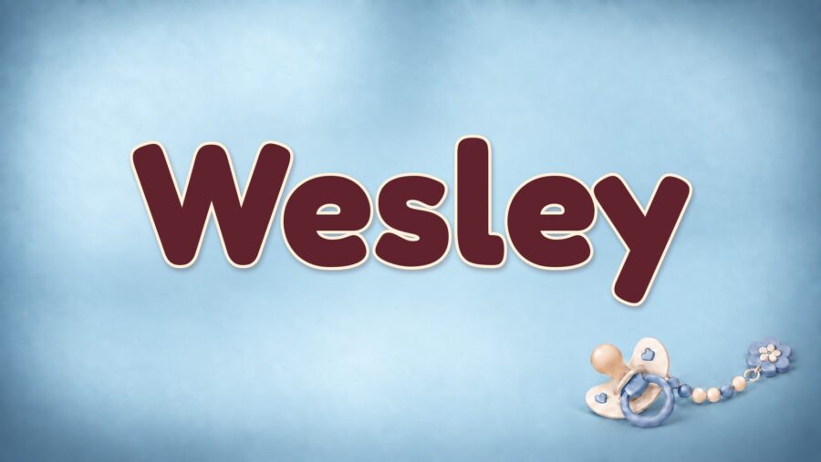 Wesley: Bedeutung, englische Herkunft und die westliche Lichtung